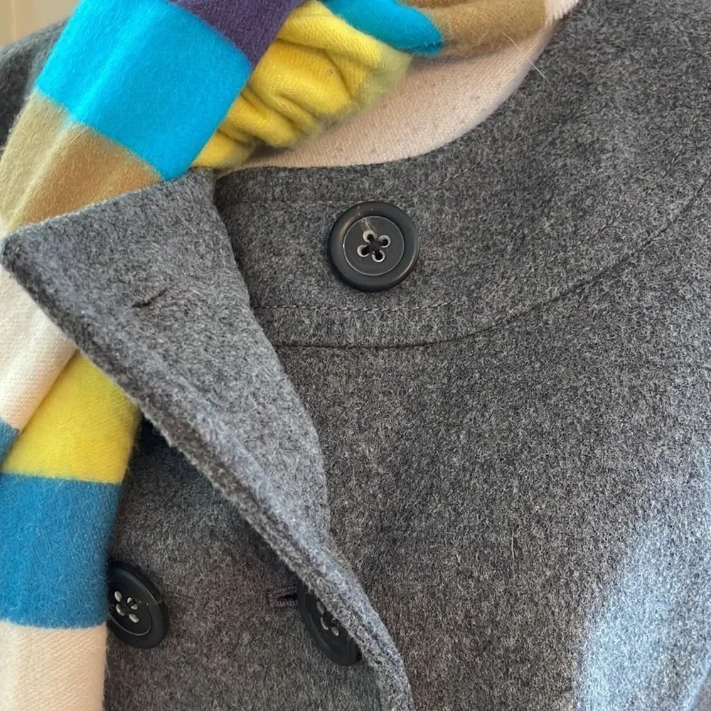 J.Crew Vintage Double Breasted Swing Coat